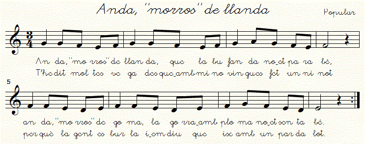 Anda, morros de llanda