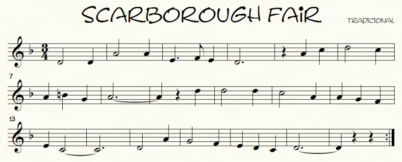 Scarborough fair