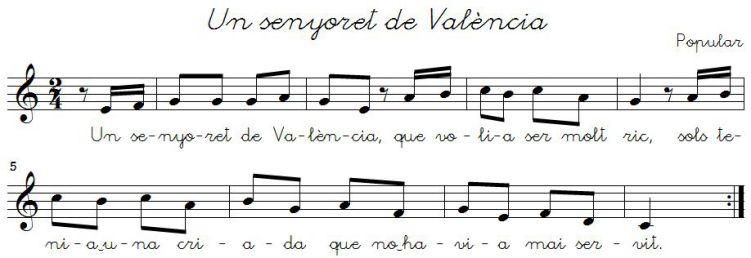 Un senyoret de València