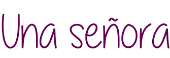Una señora